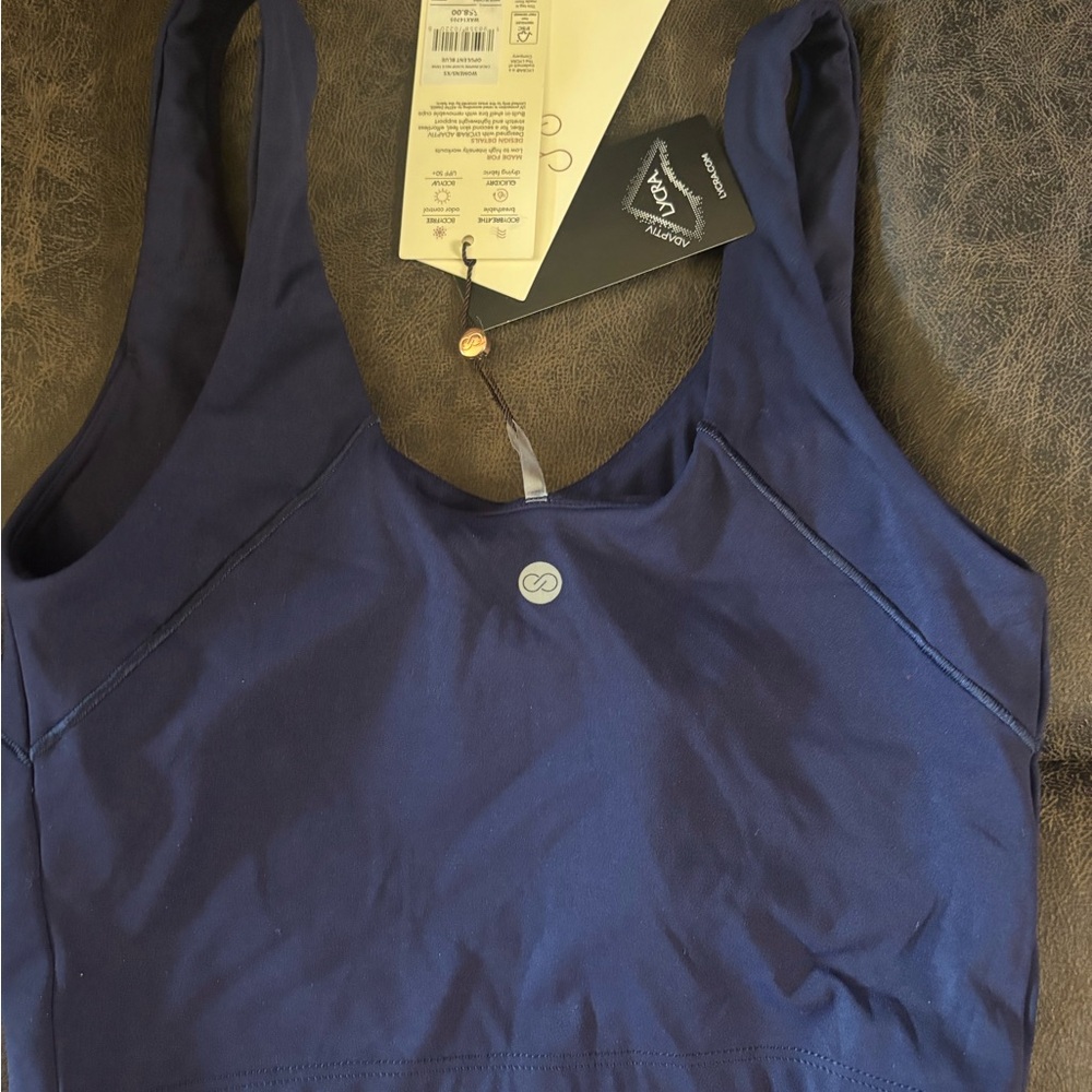 Calia Inspire Scoop Neck Tank Opulent Blue NWT Women’s XS - Picture 2 of 8